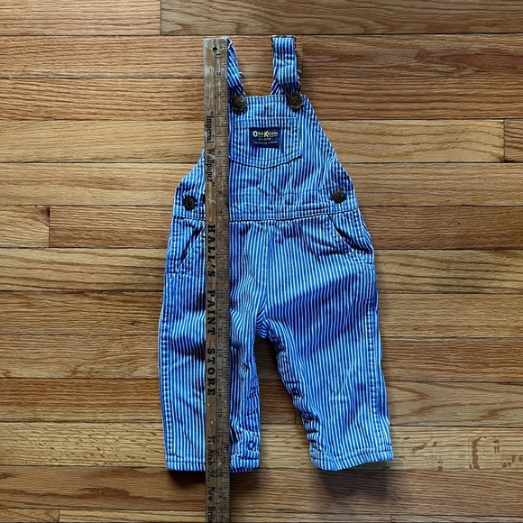 🇺🇸Genuine Vintage Oshkosh Vestbak Striped Overalls made in USA🇺🇸 - Picture 3 of 11